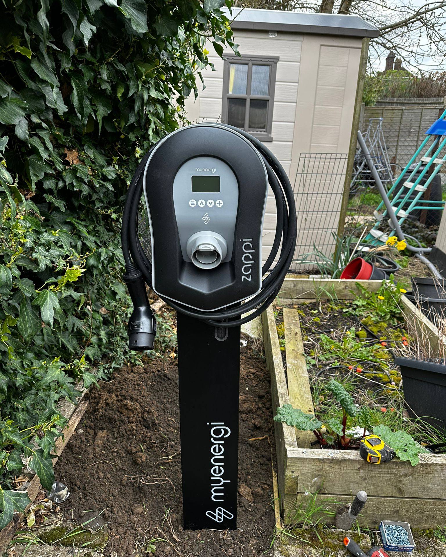EV charger installation
