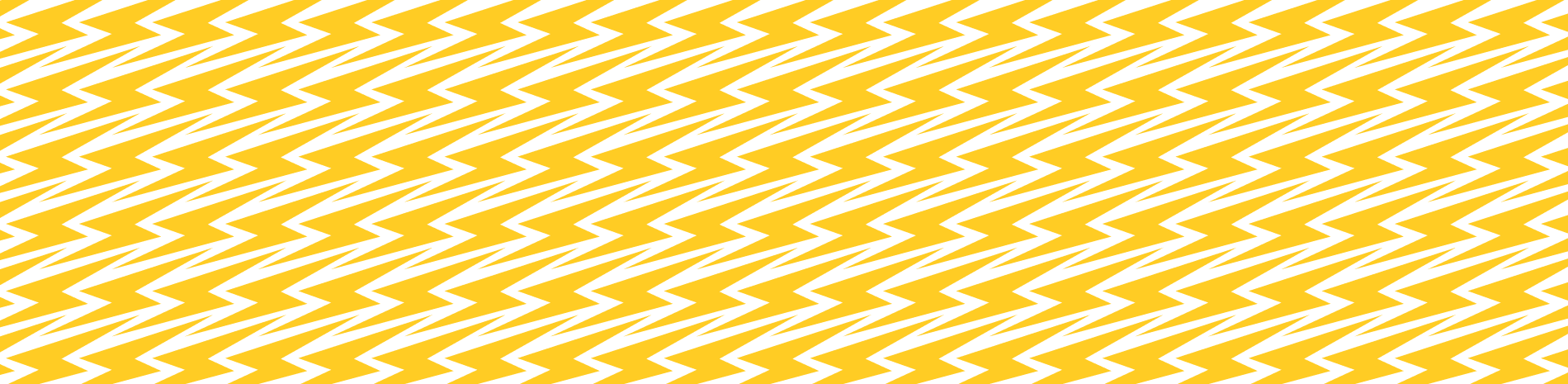 Yellow brand stripe pattern behind the mobile contact bar