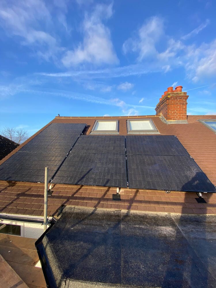 Rooftop solar array by Coutts Electrical Contractors — photograph 3 of 18