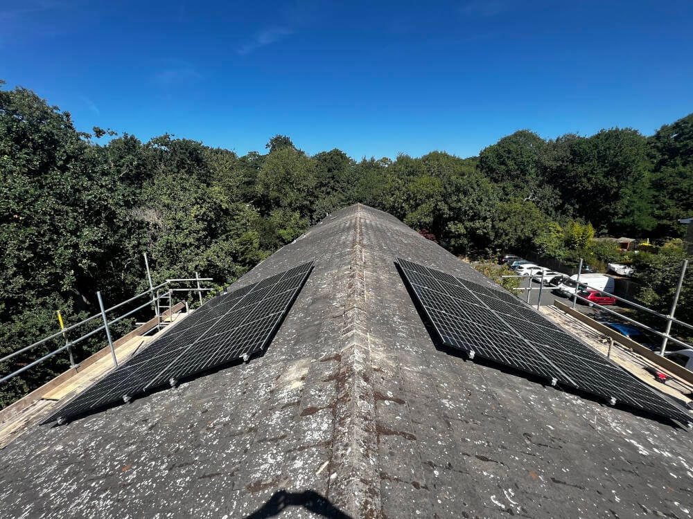 Rooftop solar array by Coutts Electrical Contractors — photograph 15 of 18