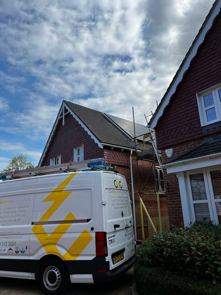 Domestic electrical installation by Coutts Electrical Contractors — photograph 9 of 12