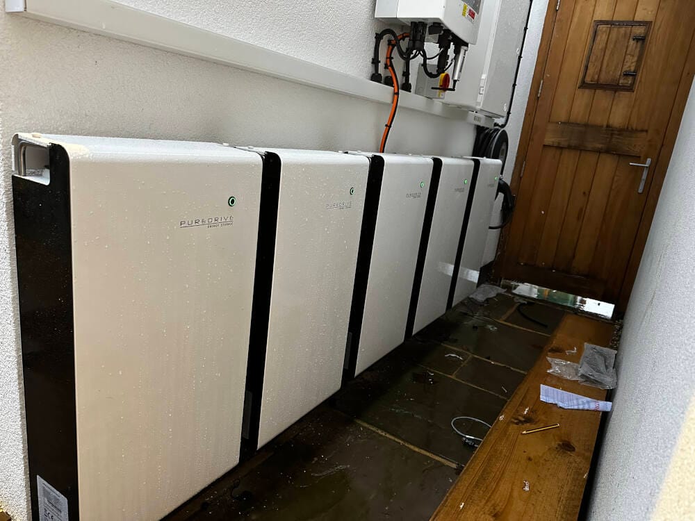 Battery storage and inverter installation by Coutts Electrical Contractors — photograph 7 of 10