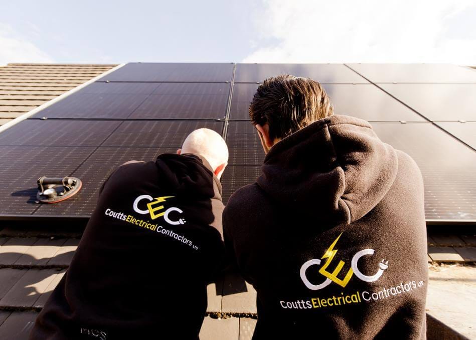 Solar panel installation engineers in Kent